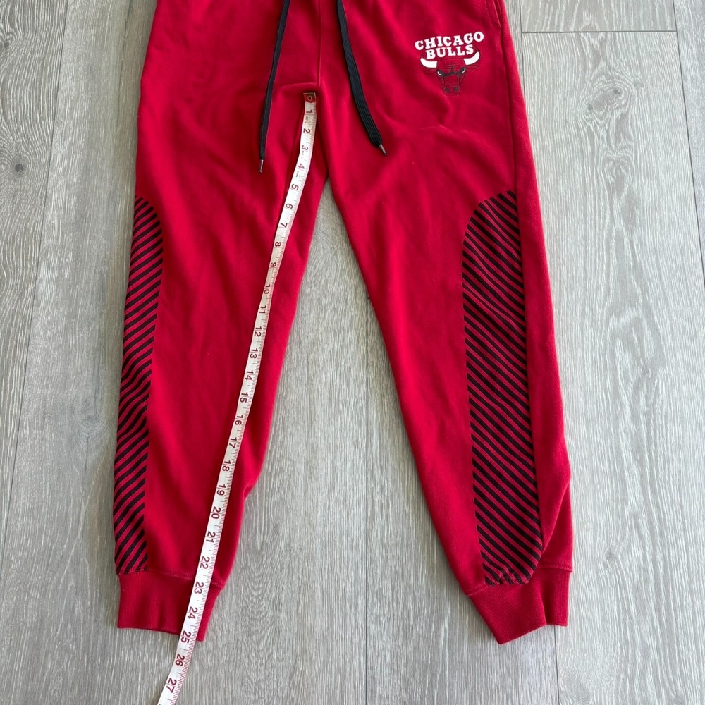 Womens Red Chicago Bulls‎ NBA Basketball Everyday Comfort Jogger Pants Size S - Picture 9 of 10